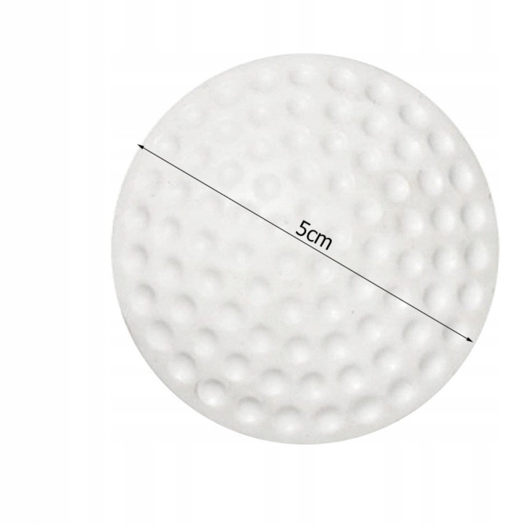 RACEL Türstopper Türpuffer Ø50 mm selbstklebend Wandpuffer Türstopper Möbelschutz (5 St), Selbstklebend, stoßdämpfend