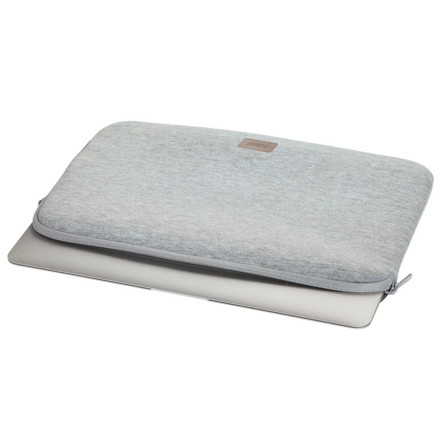 Hama Laptoptasche Notebook-Tasche Schutz-Hülle Jersey 13" Grau, Sleeve Cover Laptop passend für 13" 13,3" 13,5" 13,6 Zoll