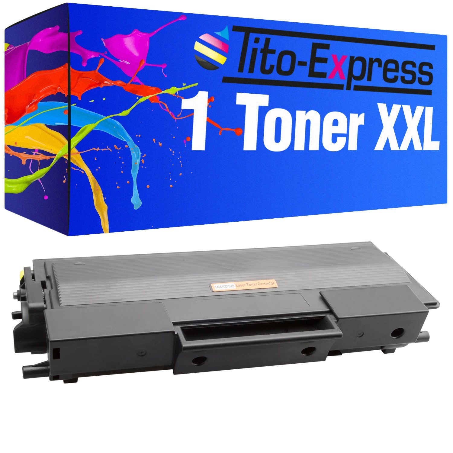 Tito-Express Tonerpatrone ersetzt Brother TN-4100 TN4100 TN 4100 Black