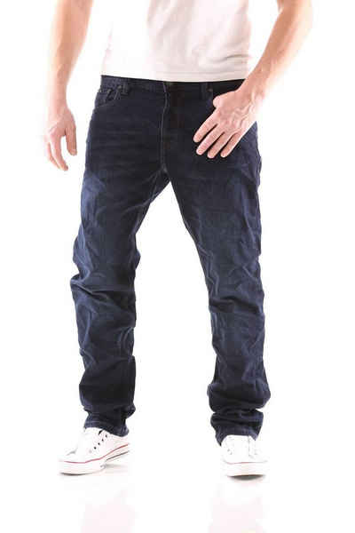 Big Seven Regular-fit-Jeans Big Seven Stanley Deep Blue Regular Herren Jeans Hose
