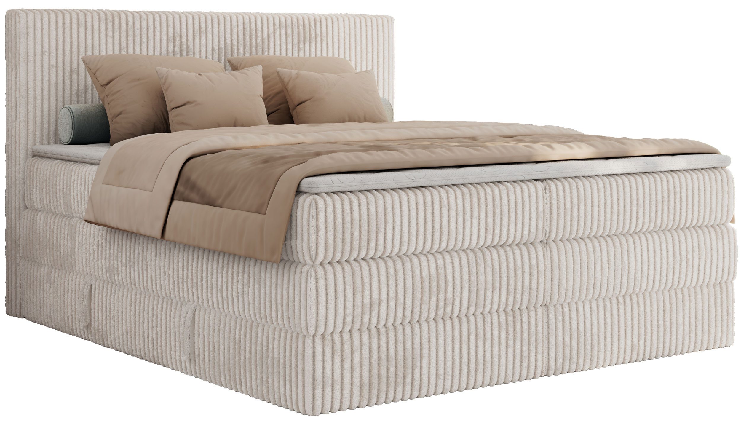 MKS MÖBEL Boxspringbett TILIANO KING (Packung, Set, Topper T25, Doppelbett, günstig online kaufen