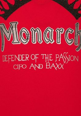 Cipo & Baxx T-Shirt mit markantem Print