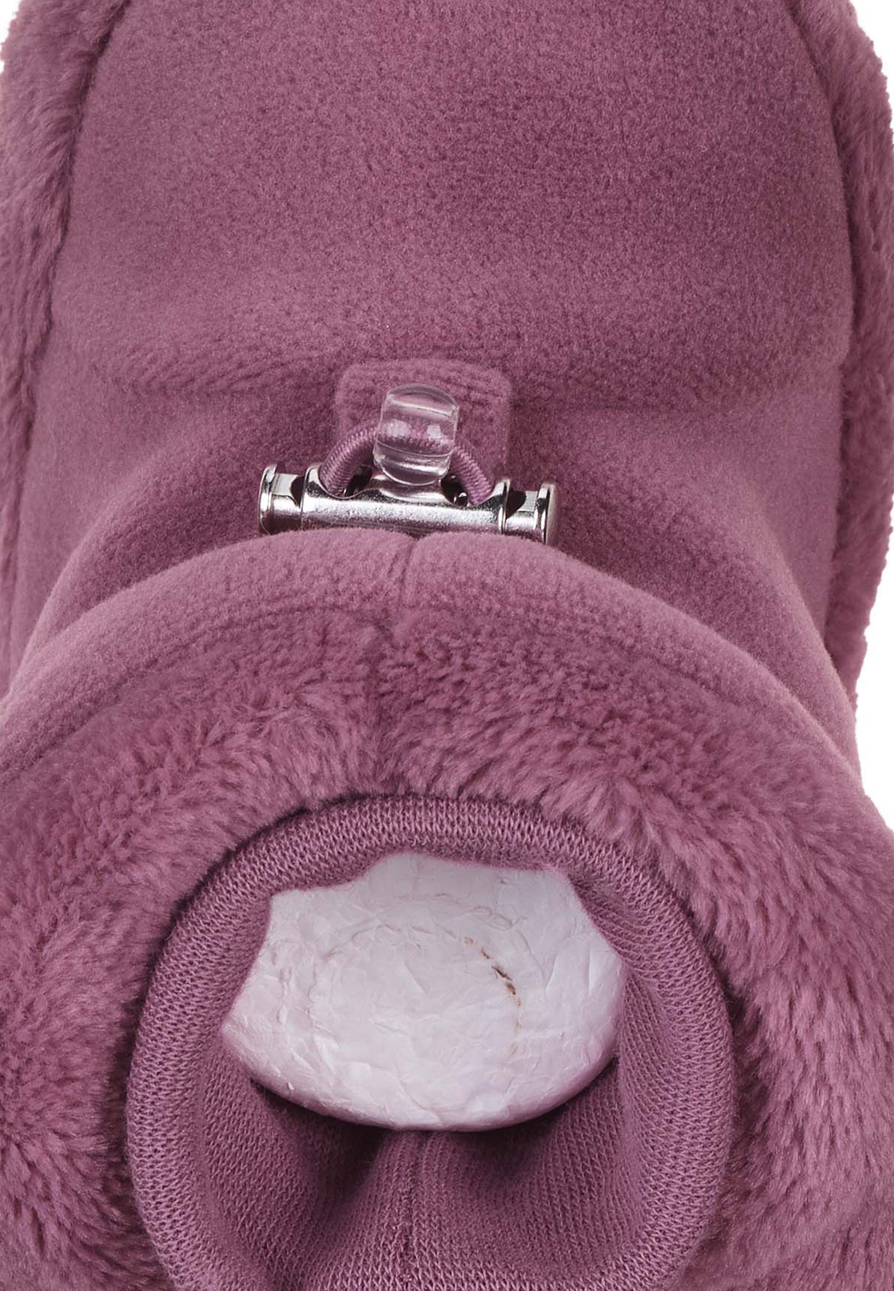 Sterntaler® Baby Stiefel uni Outdoorschuh Microfleece Baby-Stiefel, Teddy-Futter, Kordelstopper, rutschfest