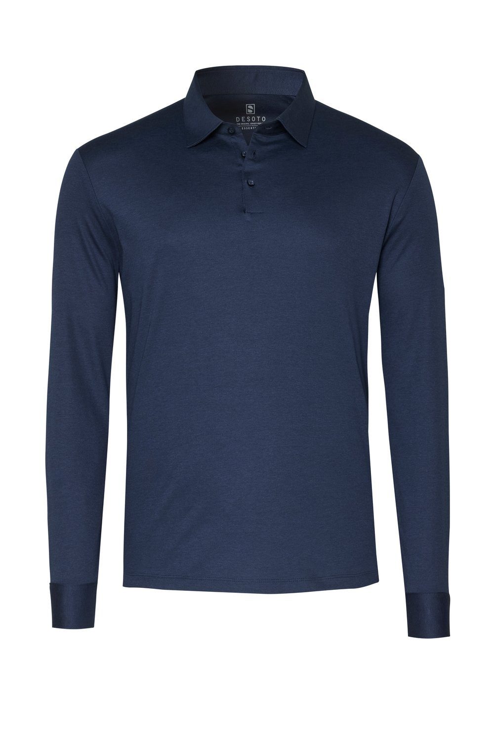 navy piqué