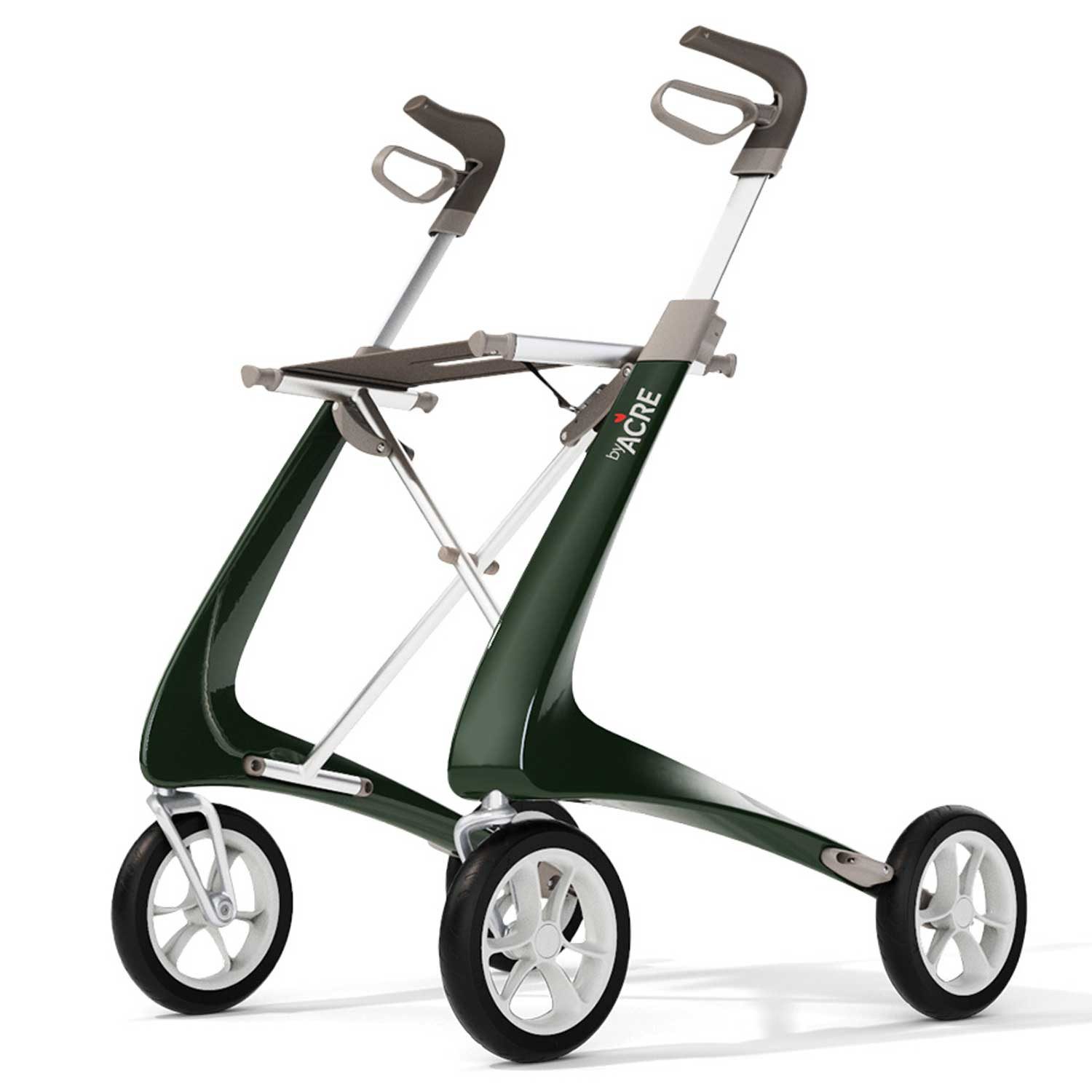 LUDWIG BERTRAM GmbH Rollator Acre Carbon Ultralight Rollator Komfort - Dunkelgrün