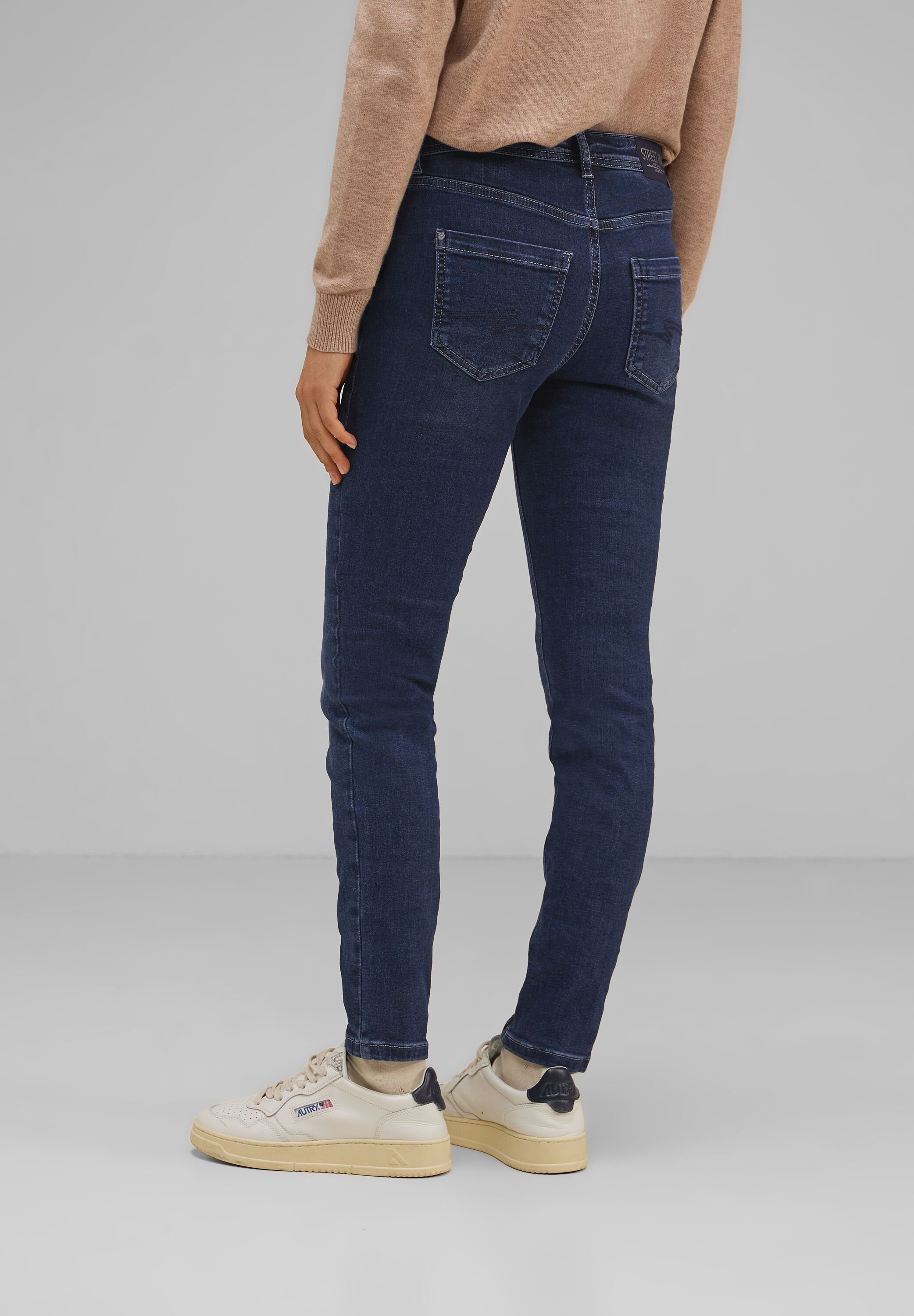 STREET Slim-fit-Jeans ONE Materialmix softer