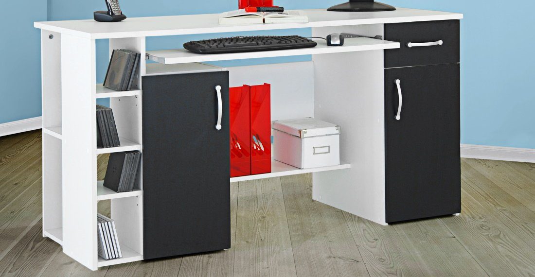 bv-vertrieb Schreibtisch PC-Tisch Schreibtisch Computertisch Bürotisch günstig online kaufen