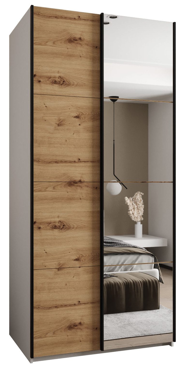 ABIKS MÖBEL Schwebetürenschrank LUX 3 hoher günstig online kaufen