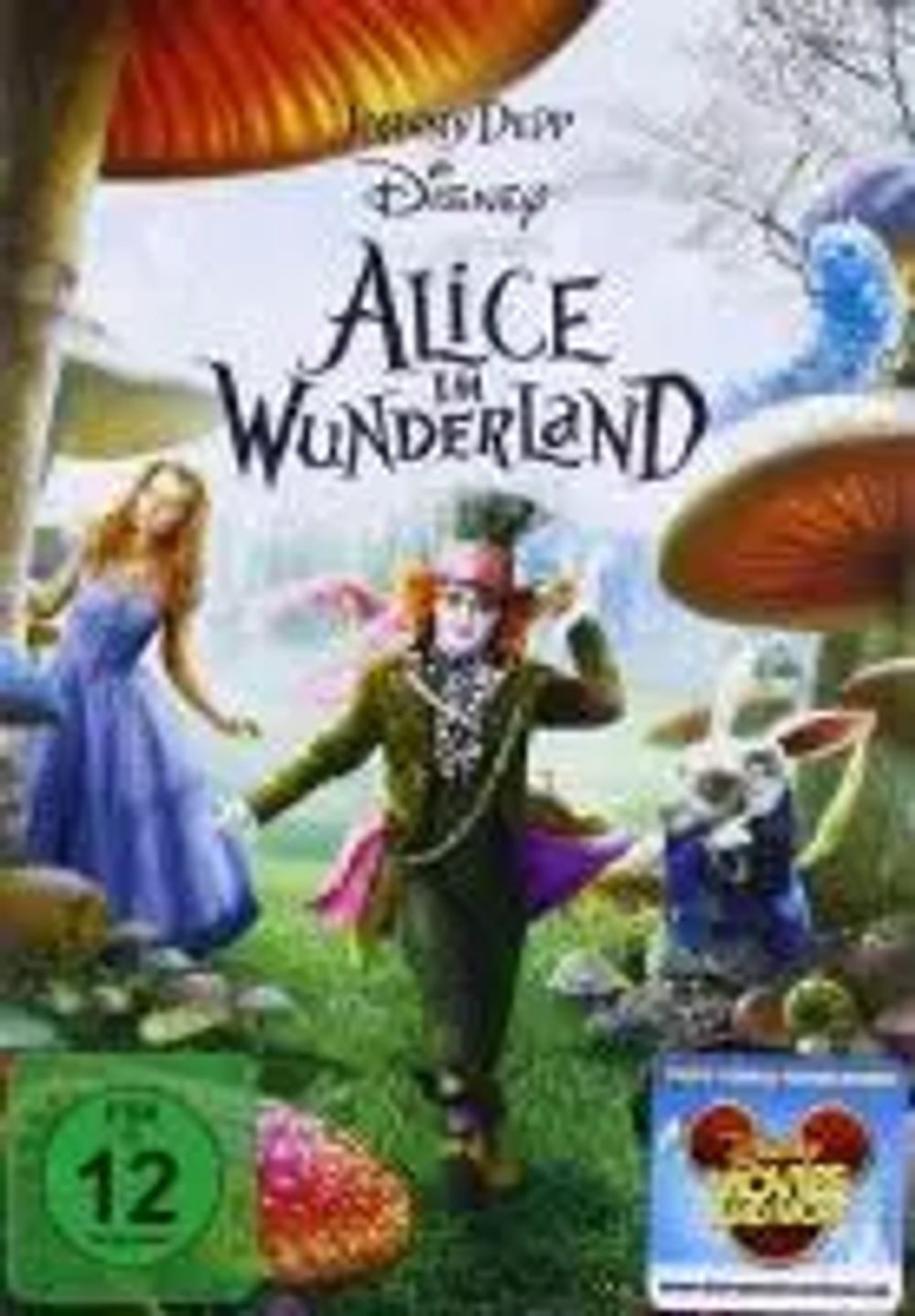 Walt Disney DVD Alice im Wunderland