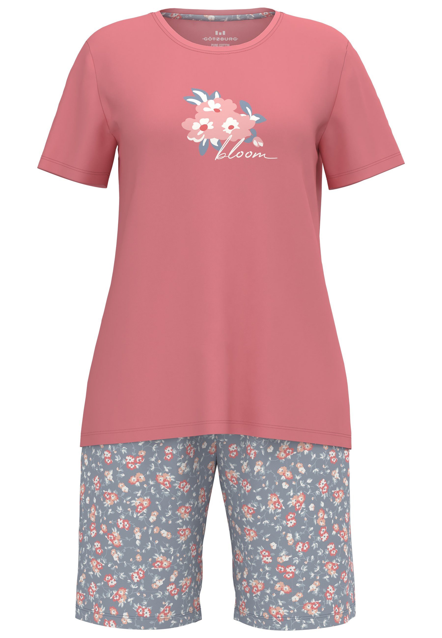 GÖTZBURG Shorty Galway florales Design, Kurzarm, günstig online kaufen