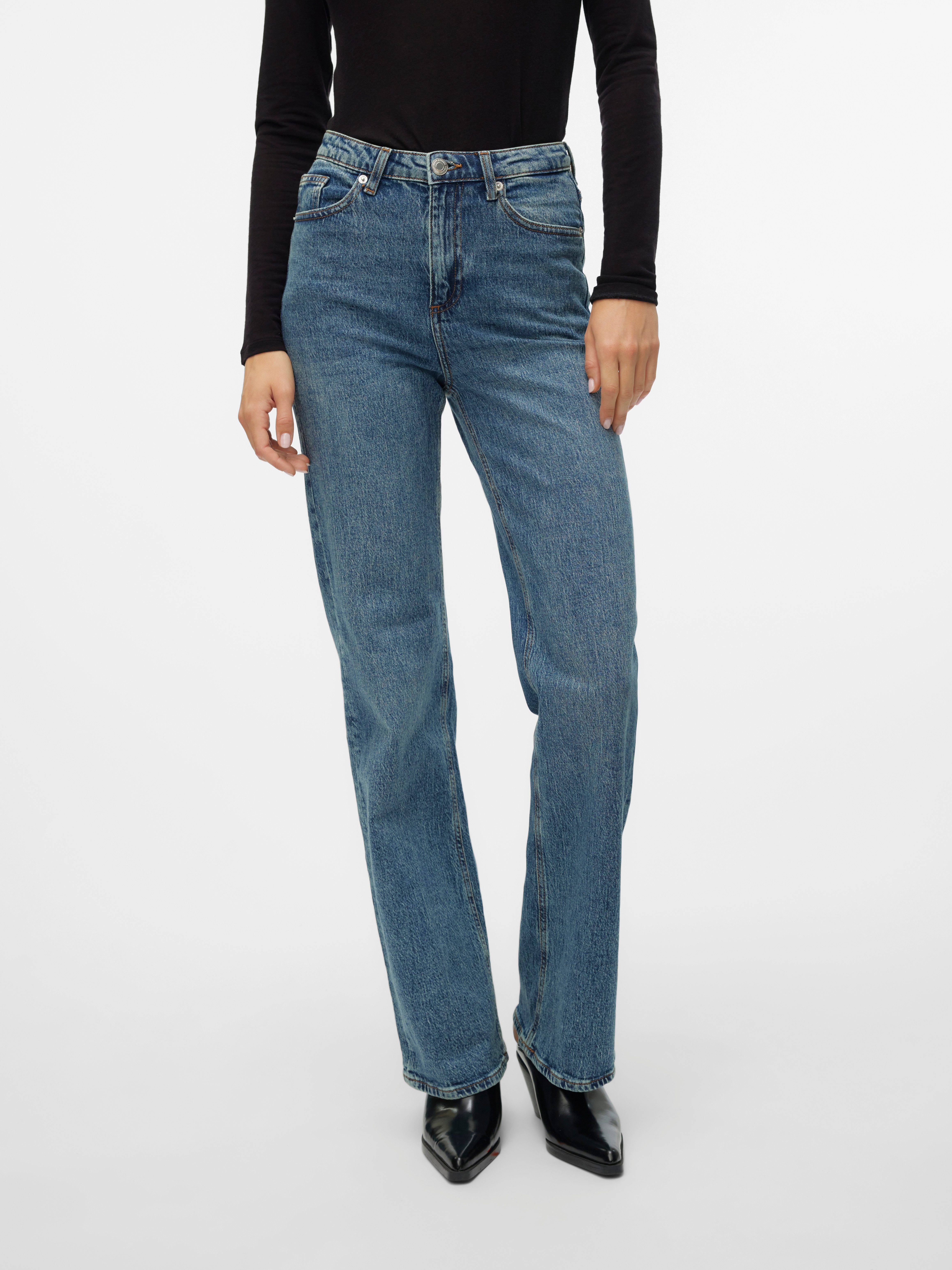 Vero Moda High-waist-Jeans VMTESSA HR WIDE JEANS RA394 GA NOOS