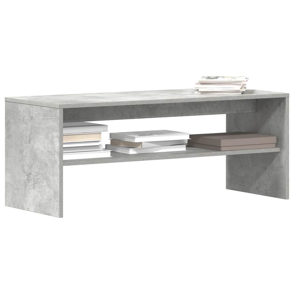 vidaXL TV-Schrank TV-Schrank Betongrau 100x40x40 cm günstig online kaufen