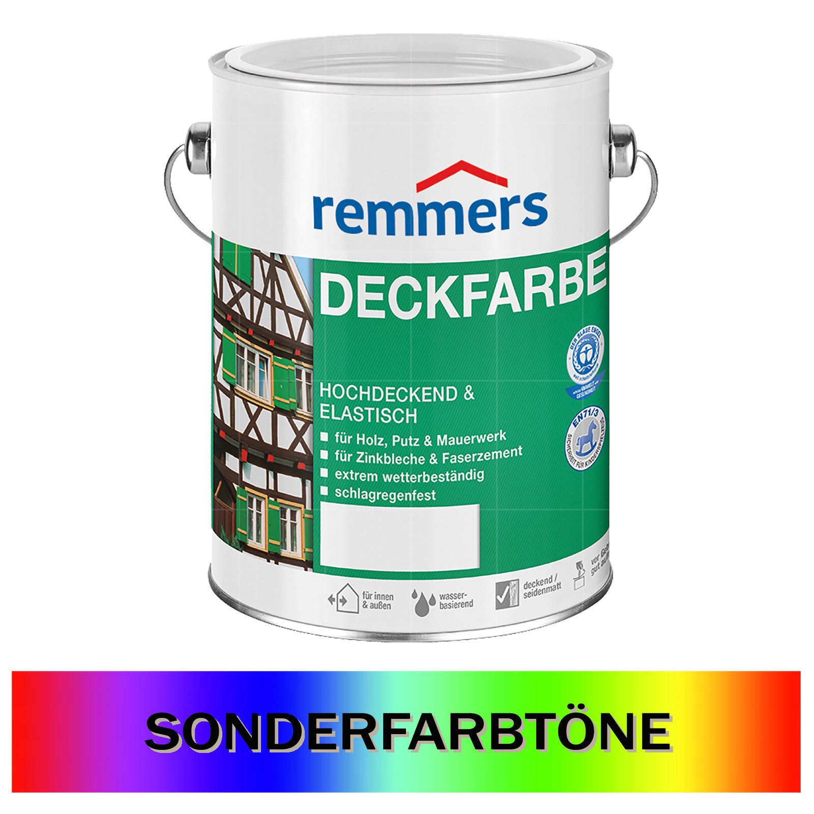 Remmers Wetterschutzfarbe DECKFARBE - 2.5 LTR (SONDERTON)
