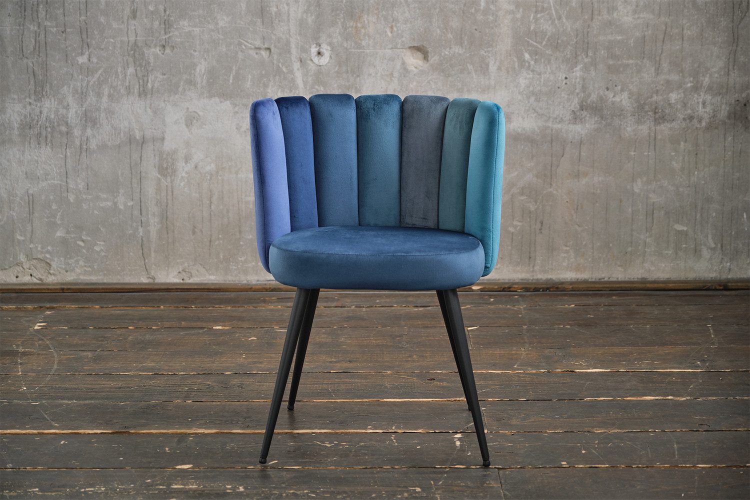 KAWOLA Esszimmerstuhl JADA Polsterstuhl - Bequemer Samt Stuhl - Elegant, El günstig online kaufen