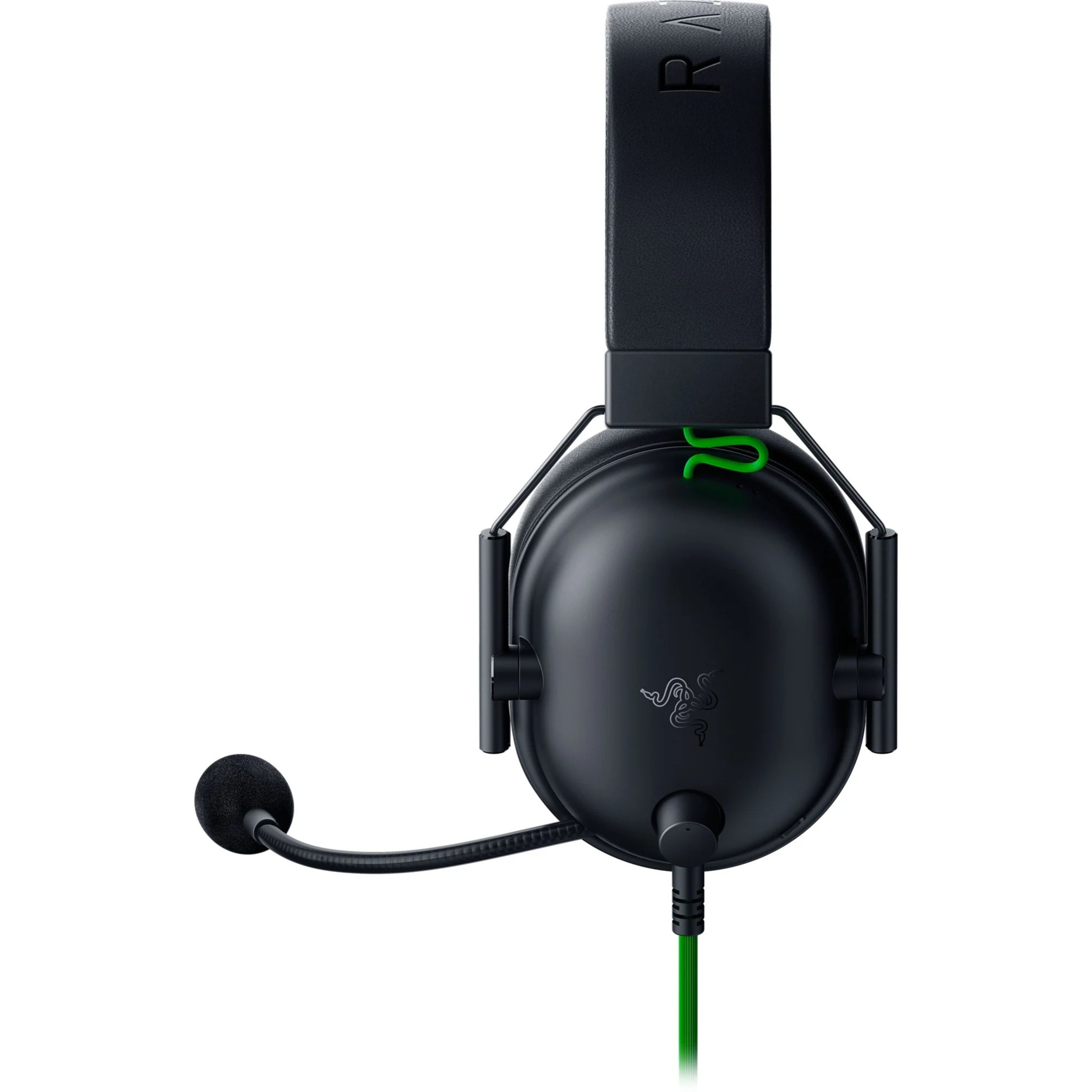 RAZER Blackshark V2 X Over-ear Gaming Headset Schwarz Grün Gaming-Headset (Headset mit Mikrofon, Atmungsaktive Ohrpolster) – Bild 5 von 5