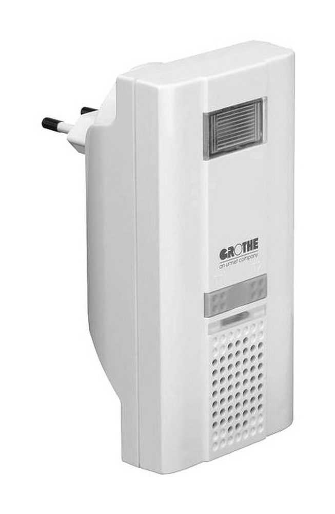 GROTHE Funk-Türgong, Gong 230V/AC 82 dB elektronisch Kunststoff IP20 weiß 0,3A