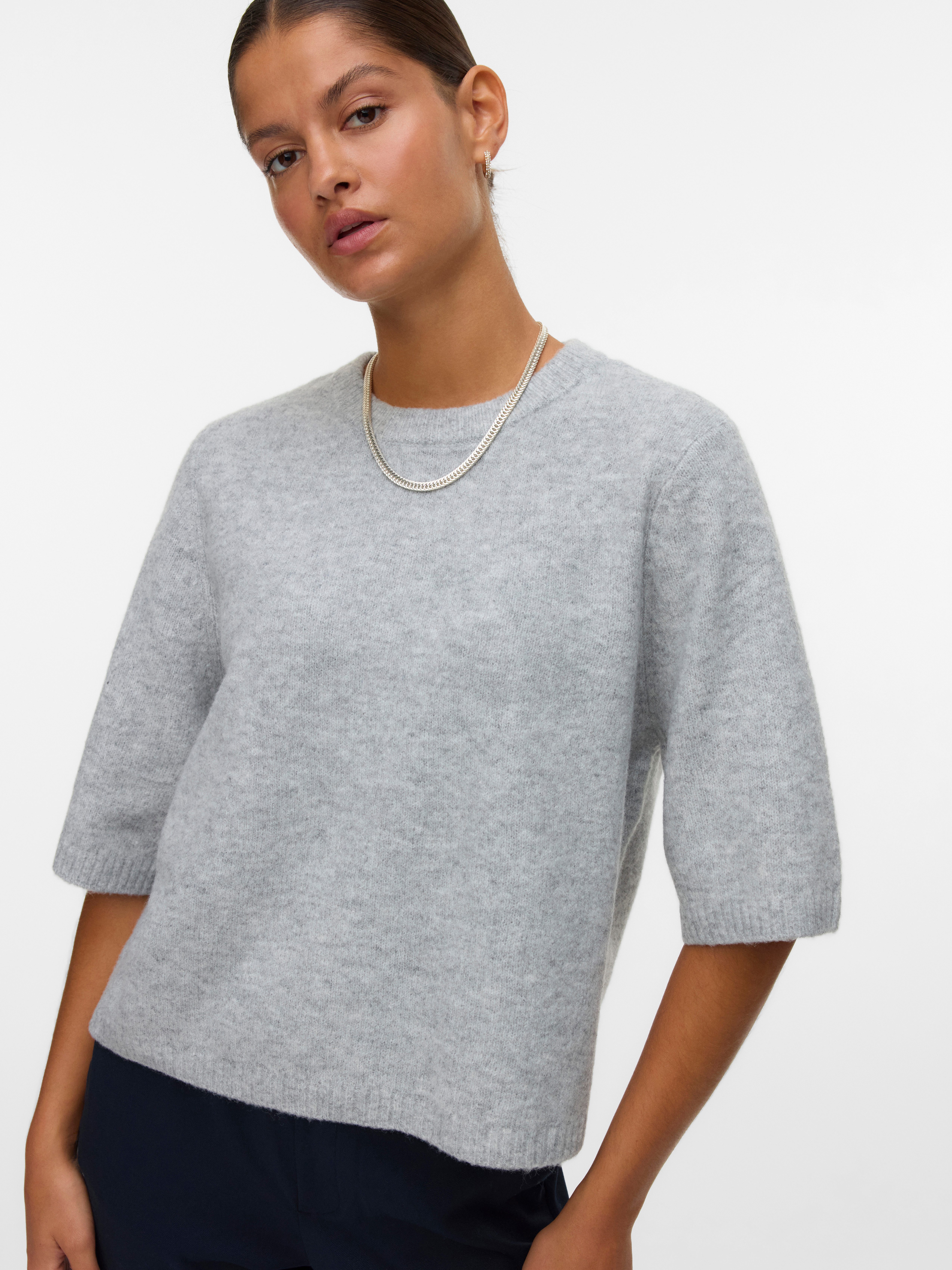 Vero Moda Rundhalspullover VMBOOM 2/4 O-NK günstig online kaufen