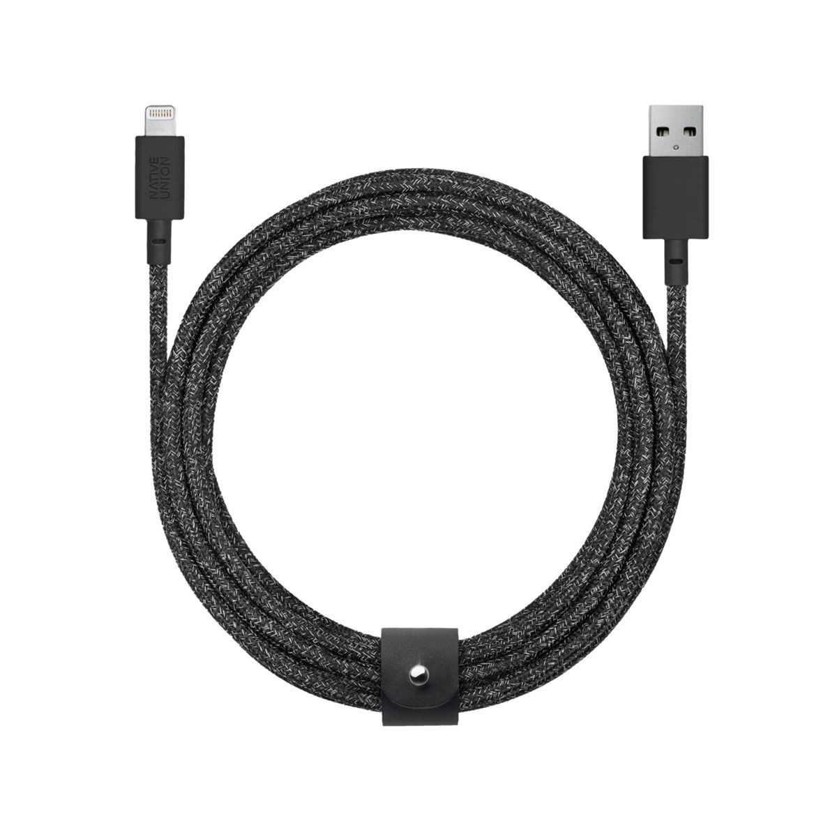 NATIVE UNION Belt Cable USB-A to Lightning 3m Smartphone-Adapter