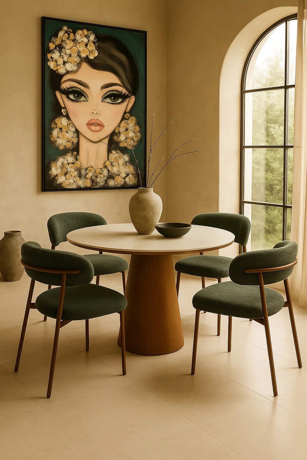 Sitheim-Europe 4-Fußstuhl MAIDO Esszimmerstuhl (1 St)