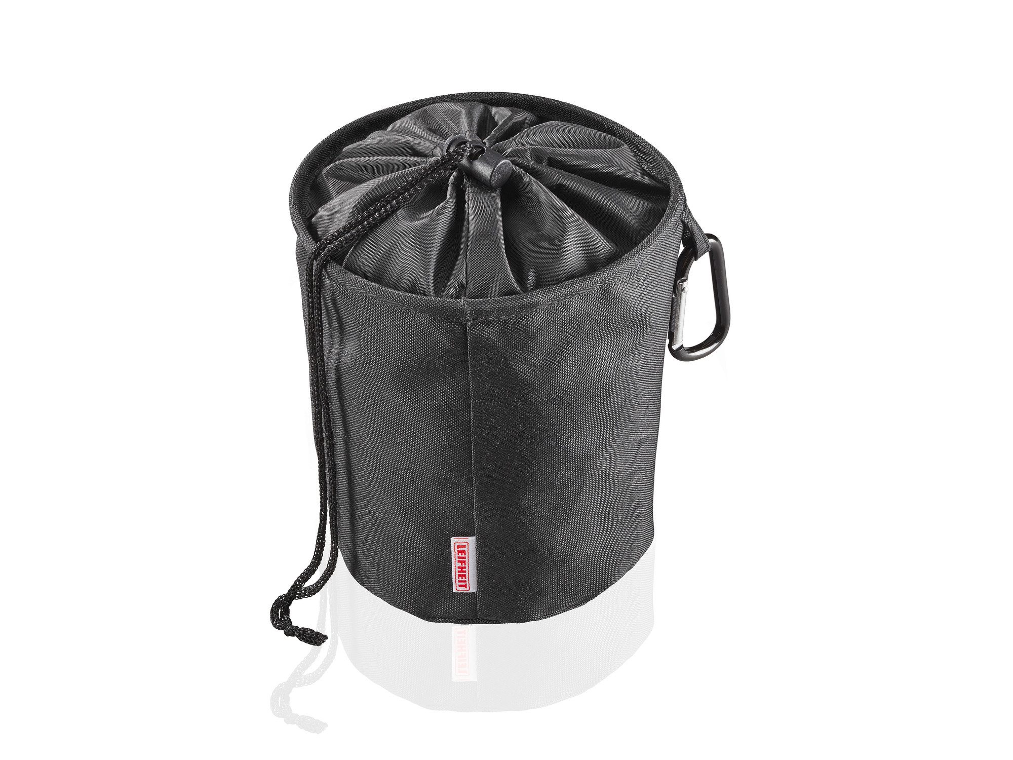 Leifheit Fusselbürste Wäscheklammerbeutel, Für 100 Klammern, stabiler Karabinerhaken, für Wäscheklammern