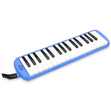 keepdrum Melodica keepdrum Melodica Blau 32 Tasten mit Tasche