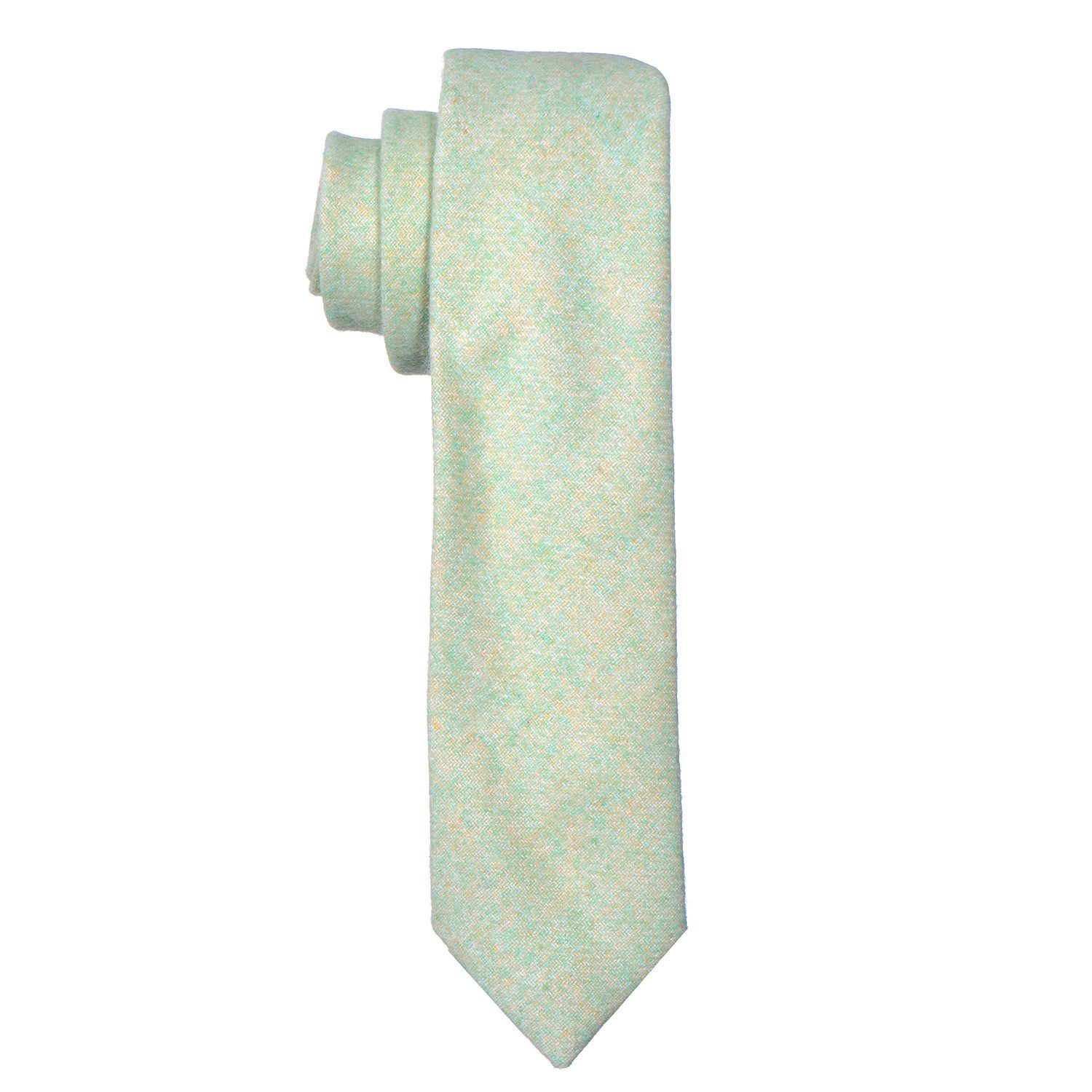 DonDon Krawatte Herren Krawatte 6 cm einfarbig kariert und gepunktet meliert (Packung, 1-St) Veranstaltungen