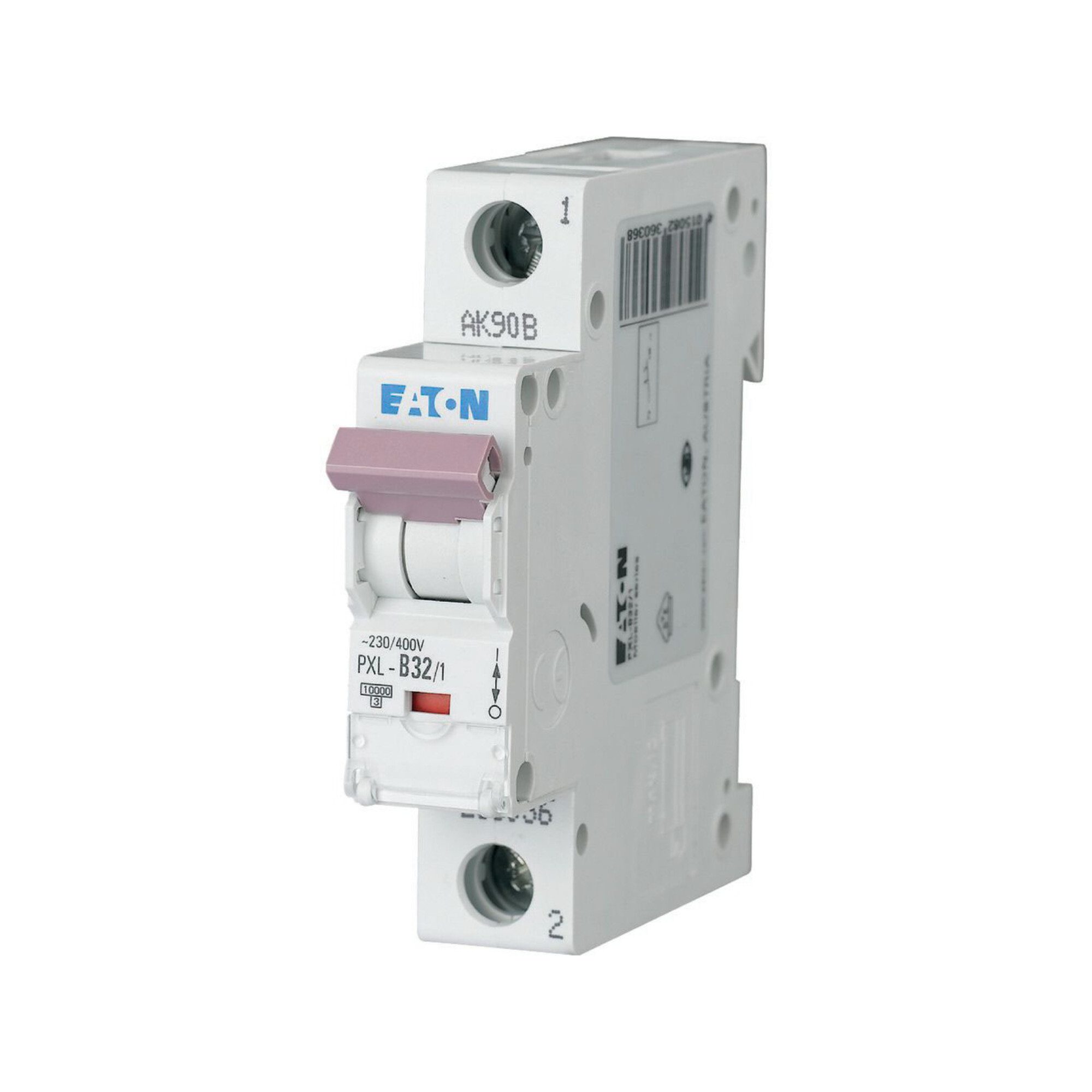 EATON Schalter Eaton LS-Schalter m.Beschrift. B 32A, 1p PXL-B32/1