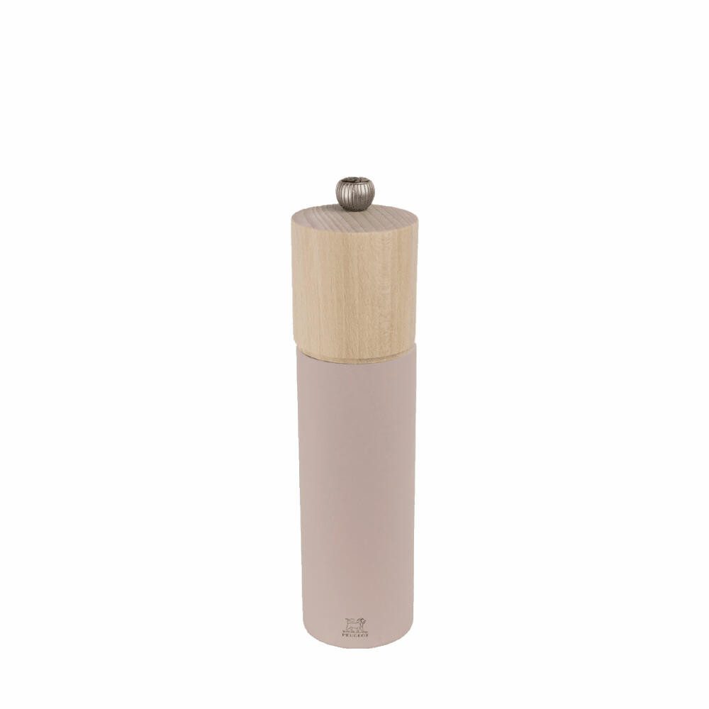 PEUGEOT Salzmühle BOREAL 21cm Blütenrosa Buchenholz Stahlmahlwerk Gewürzmühle Manuell