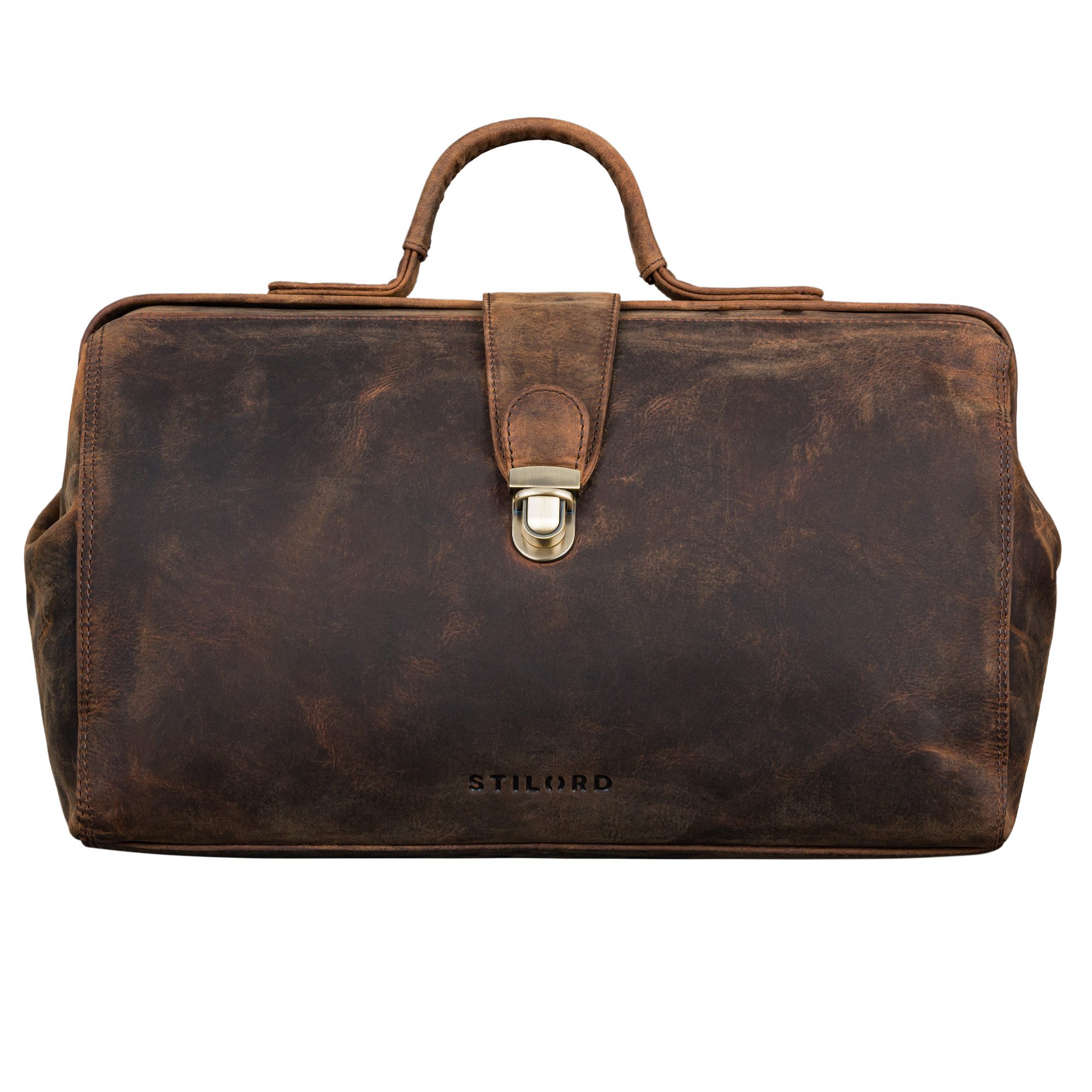 STILORD Aktentasche STILORD "Percy" Arzttasche Leder Vintage