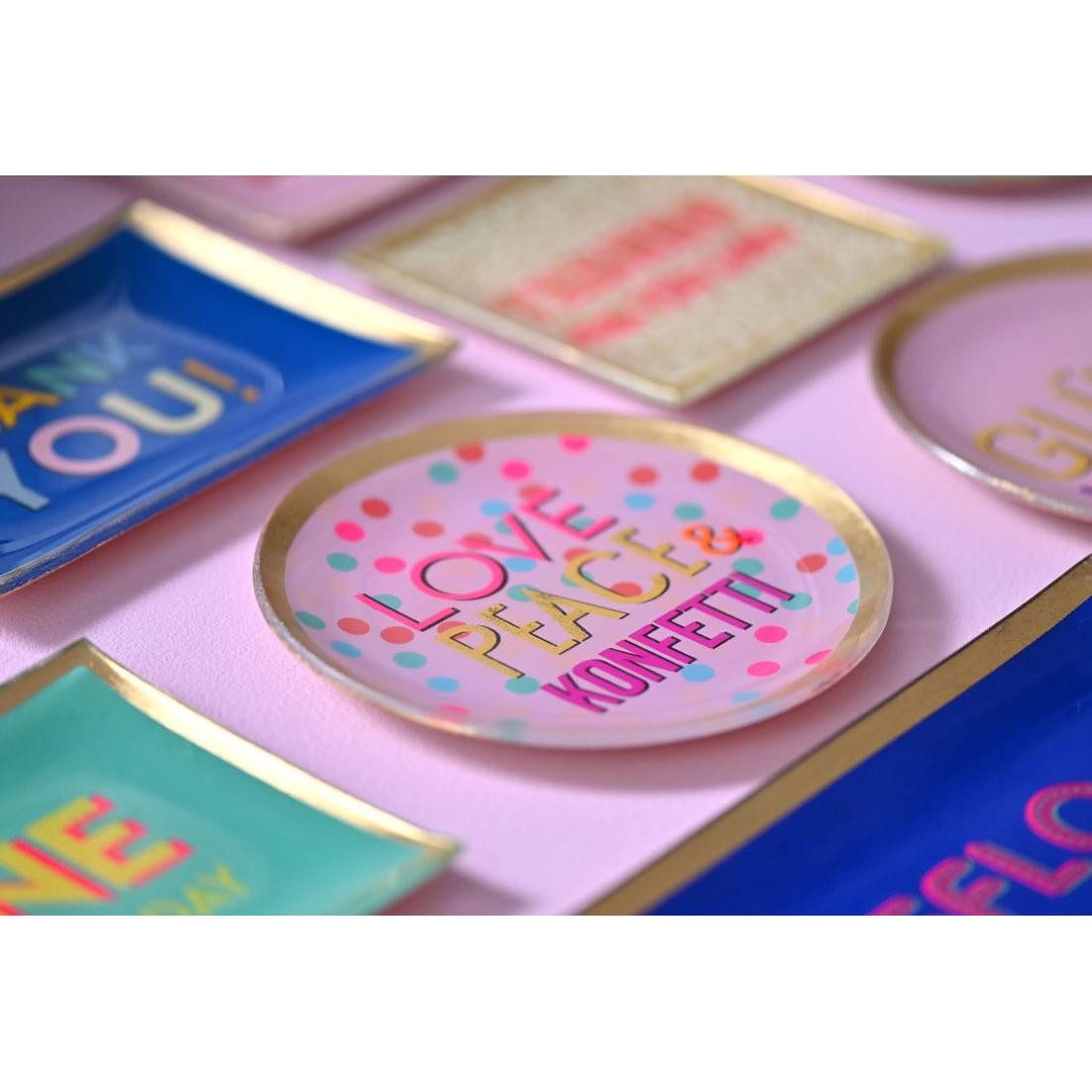 Giftcompany Schmuckkassette Glasteller Nussknacker Grün (10cm)