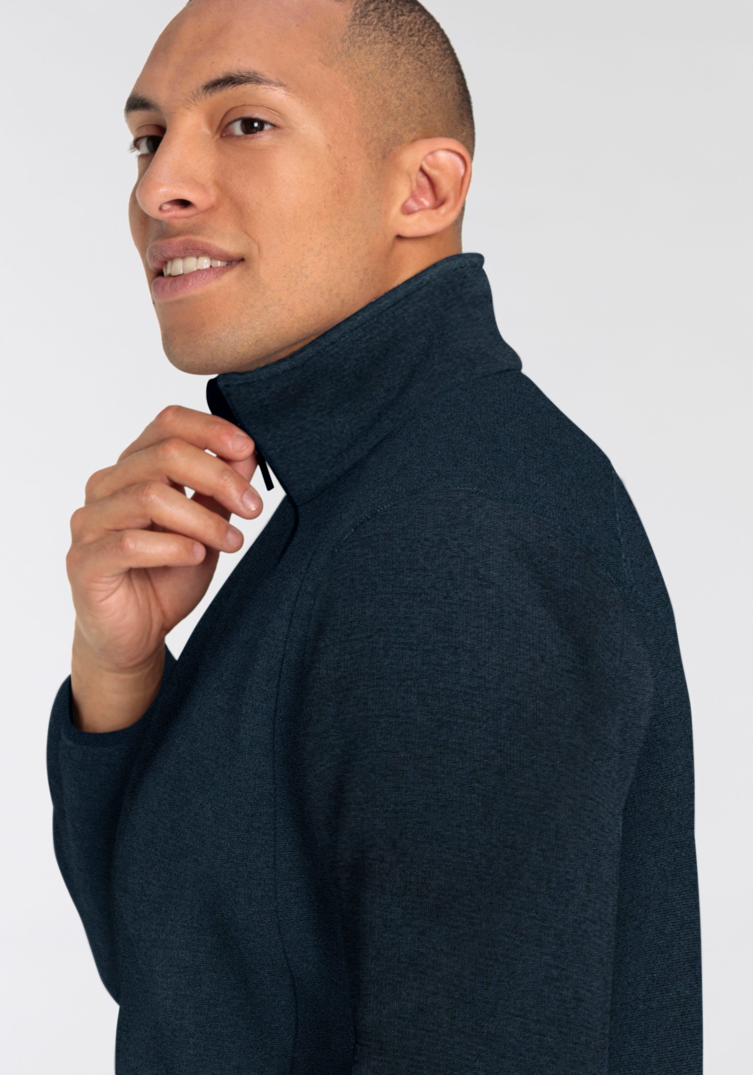 VAUDE Fleecejacke SE ME RARASSA FLEECE JACKET Übergangsjacke ohne Kapuze, mit Reißverschluss – Bild 4 von 5