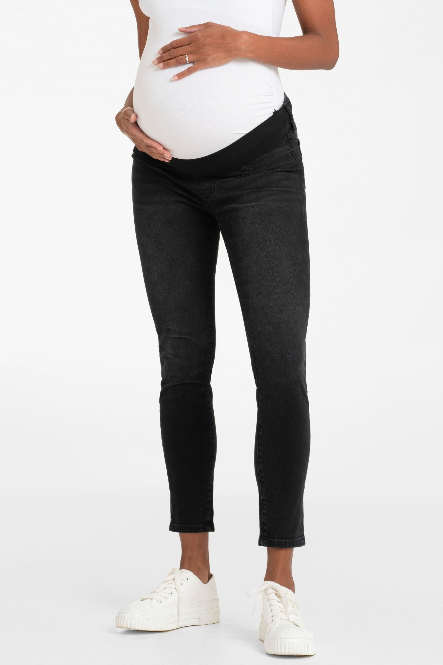 Seraphine Skinny-fit-Jeans Seraphine Premium Skinny Umstands-Jeans Regular (1-tlg)