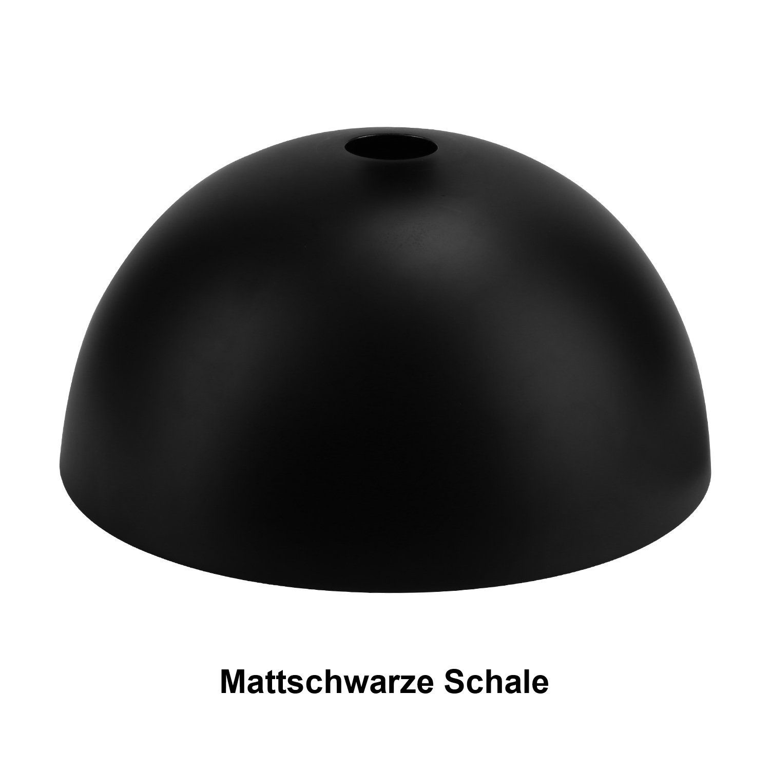 LED - 30cm Set Pendelleuchte Lospitch Eisen Schwarz-Gold E27 Ø 2er Hängeleuchte Pendelleuchte