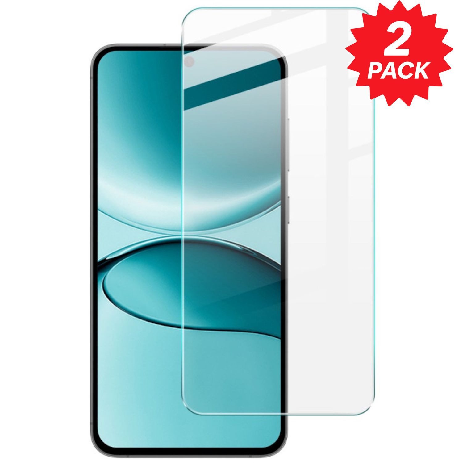 Wigento Handyhülle Für Samsung Galaxy S25 FE 2x 2.5D 0,26mm 9H Hart Glas Schutz Folie, Spar Set 0,26mm 9H 2.5D Hart Glas Folie, hoher Schutz