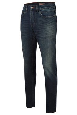 Hattric Slim-fit-Jeans Hattric Herren 5-Pocket-Hose Harris Cross-Hatch