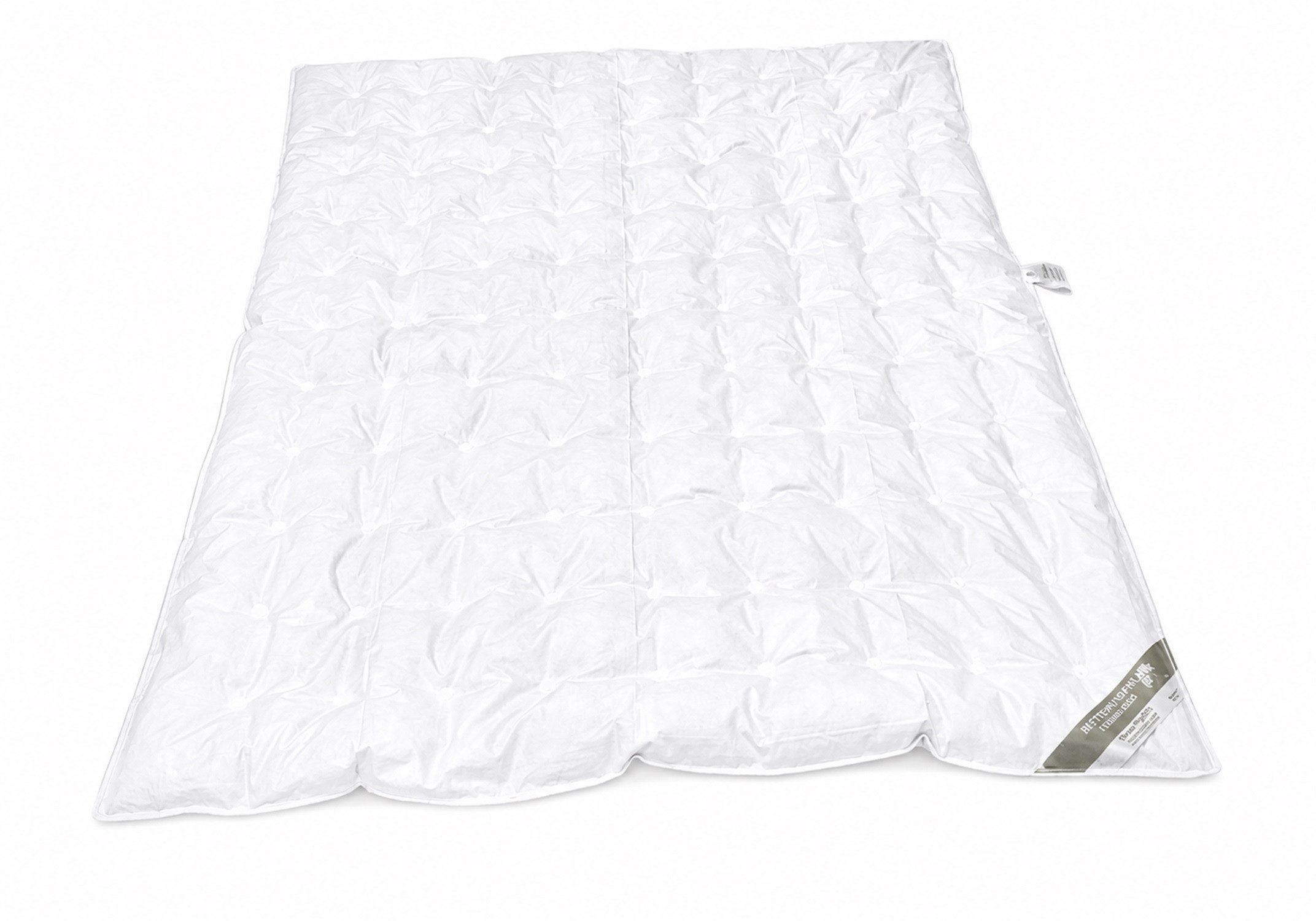 Betten Hofmann Daunenbettdecke Betten Hofmann Franken Sommer Daunendecke Punktstepp 135x200 cm, Füllung: 100% Daunen, Bezug: 100% Baumwolle, für den Sommer, hergestellt in Deutschland, allergikerfreundlich