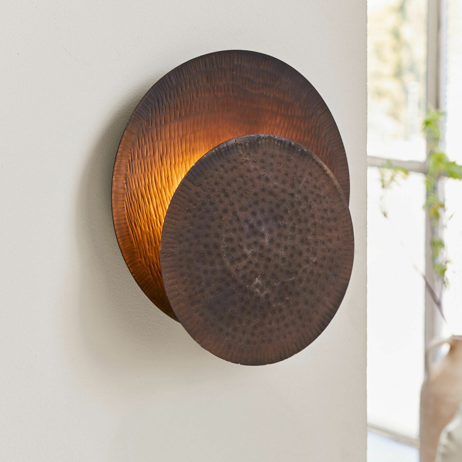 Mirabeau Wandleuchte Wandlampe Tahmoh antikbraun