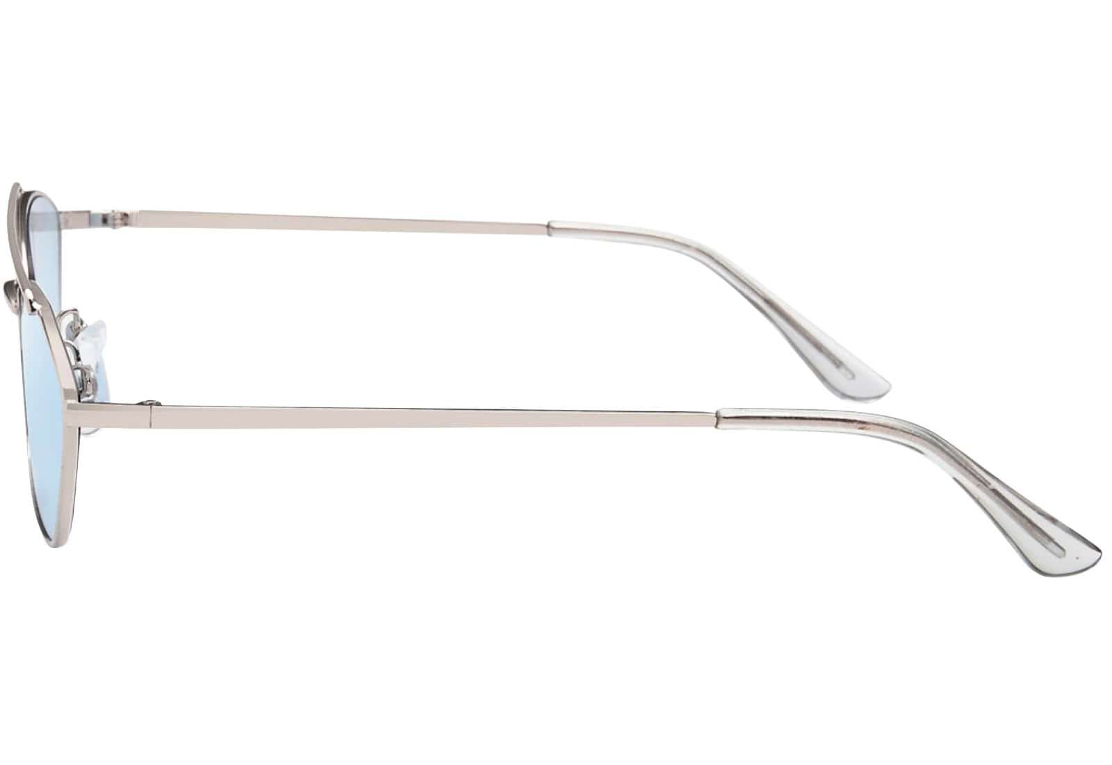 BEZLIT Eyewear Sonnenbrille Rundglas Designer Damen Sonnenbrille (1-St) mit schwarzen, rosa-grün, silber-verspiegelt und silber-hellblau