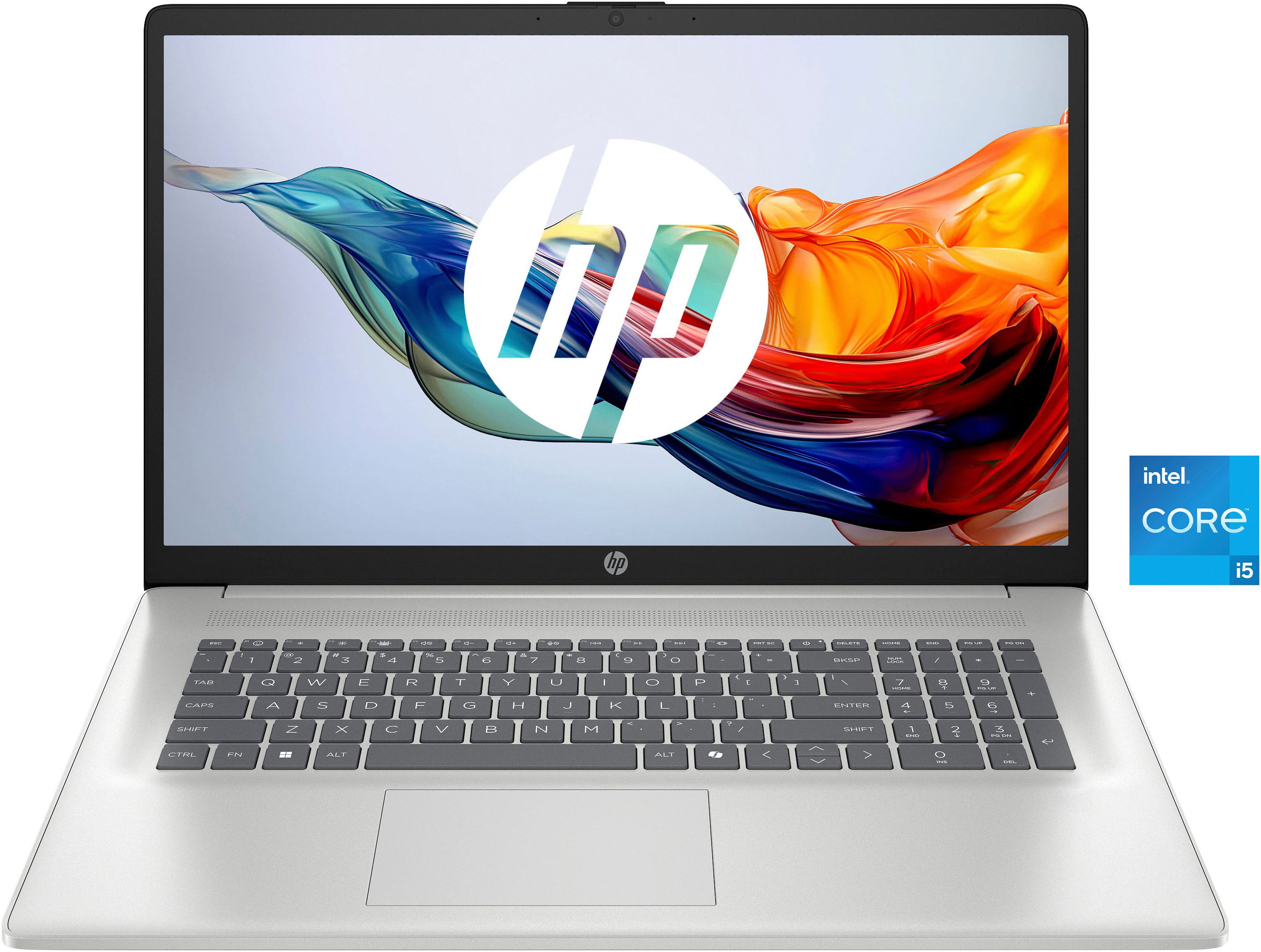 HP 17-cn4256ng Notebook (43,9 cm/17,3 Zoll, Intel Core 5 120U, Intel Graphics, 512 GB SSD)