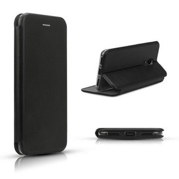 König Design Handyhülle Xiaomi Mi 10T Pro, Xiaomi Mi 10T Pro Handyhülle Bookcover Schwarz