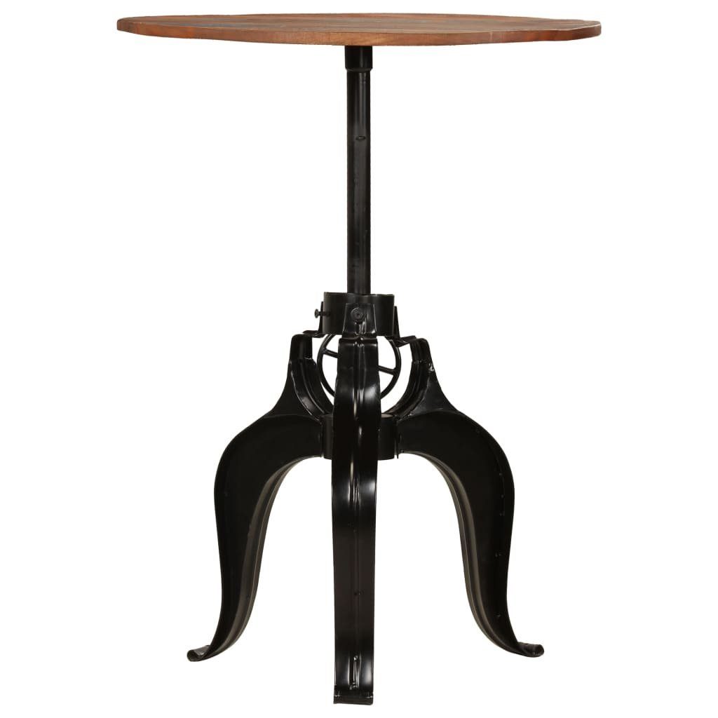 vidaXL Esstisch Bartisch Altholz Massiv 75x(76-110) günstig online kaufen