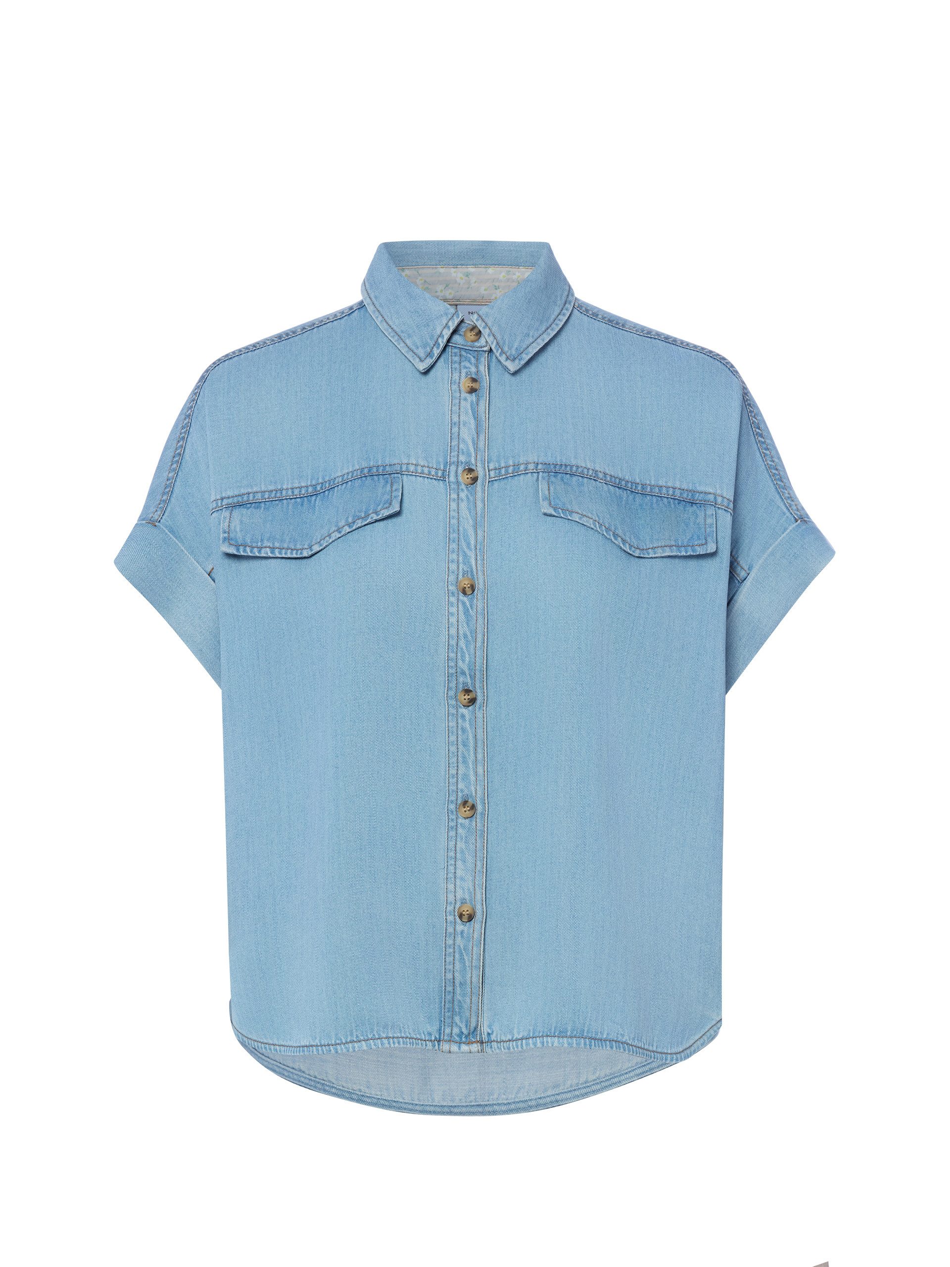 nümph Jeansbluse Nuelida