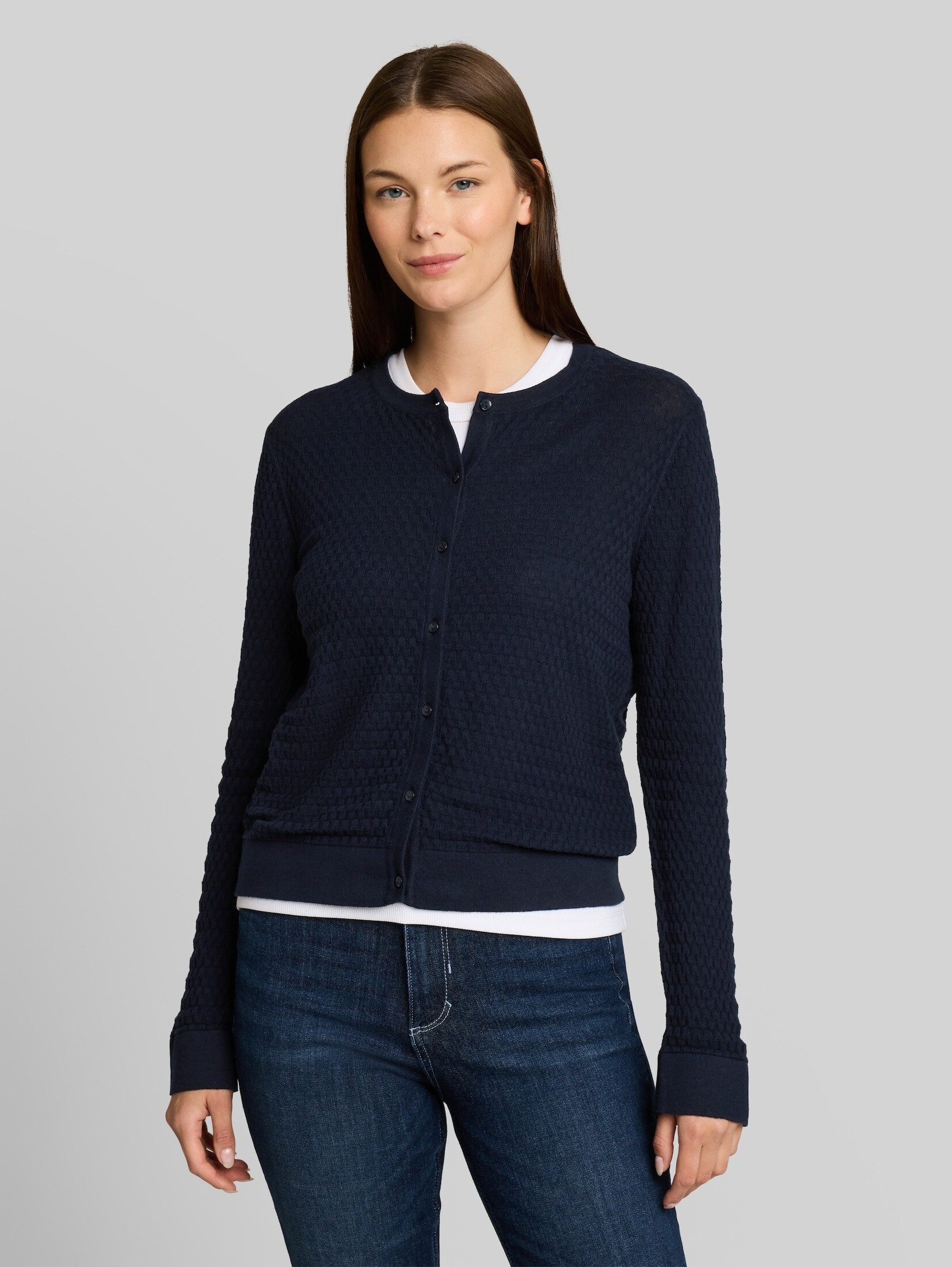TOM TAILOR Cardigan Pullover & Strickjacken Cardigan aus Baumwolle