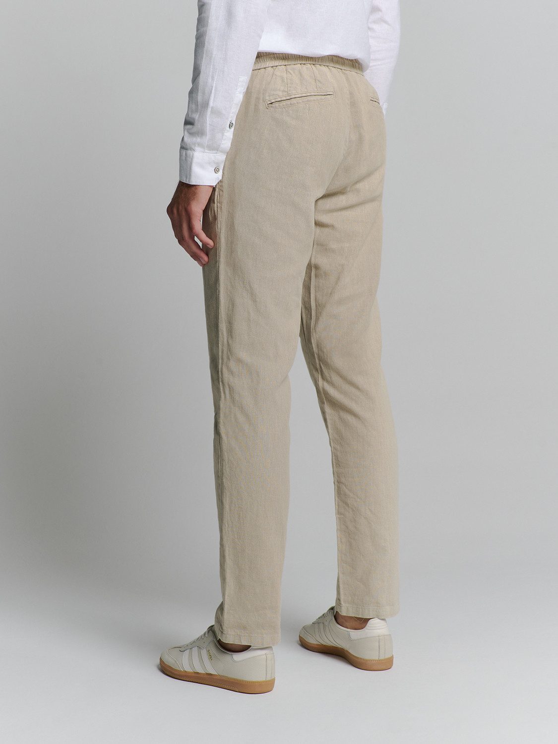 NO EXCESS Chinohose "No Excess Leinenhose" günstig online kaufen