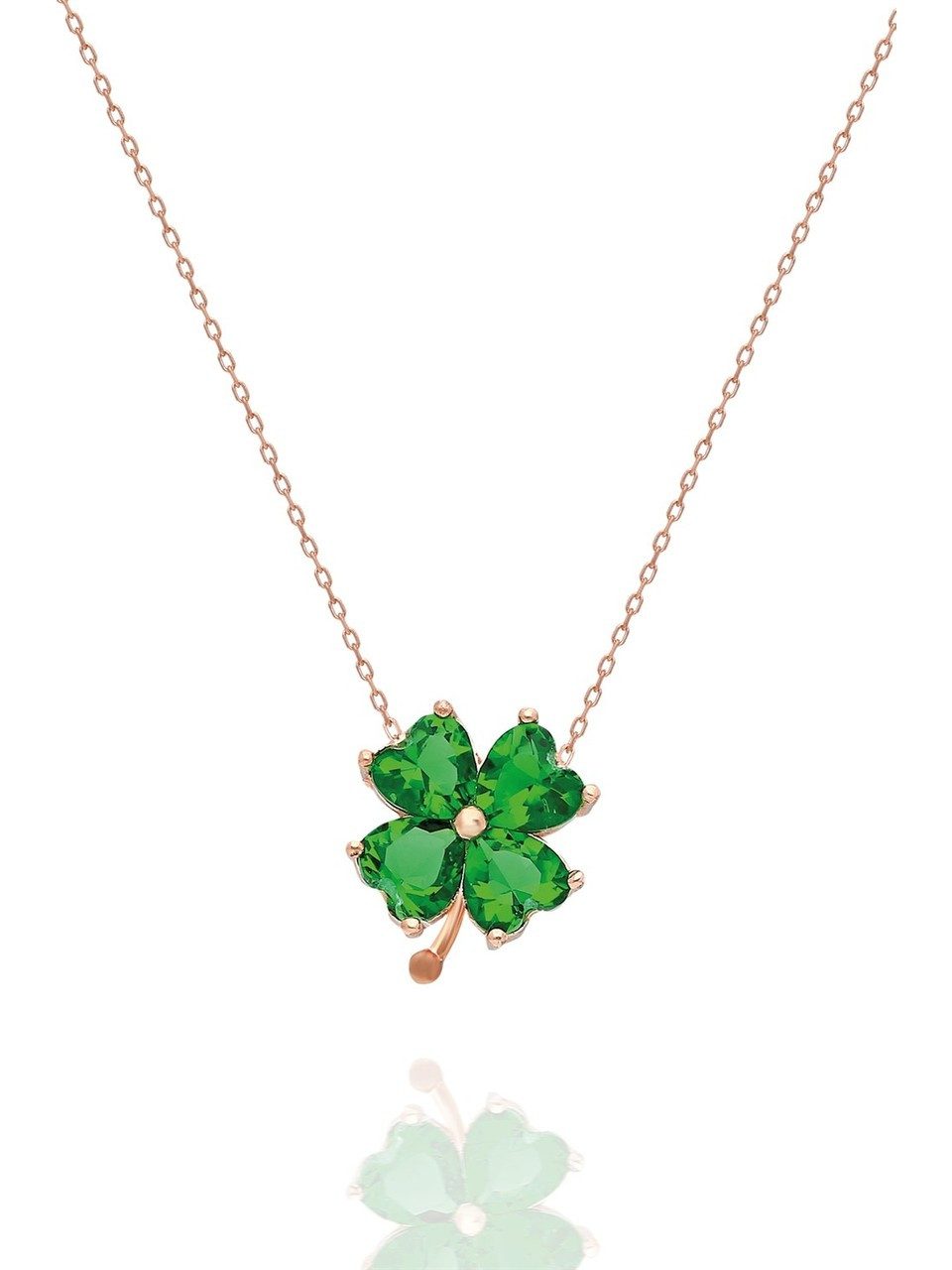 Nisan Ohrring-Set, 925 Sterling Silber Kleeblatt-Kette günstig online kaufen