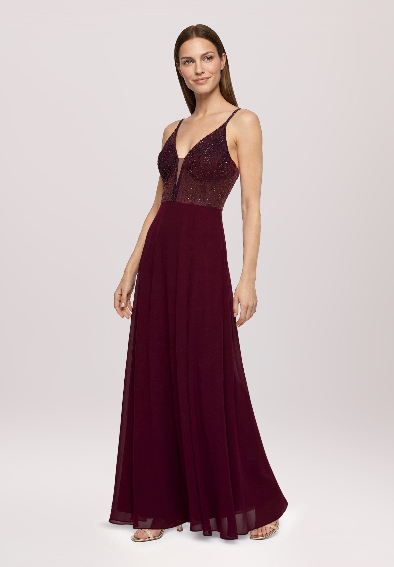 Vera Mont Abendkleid Damen mit Stickerei