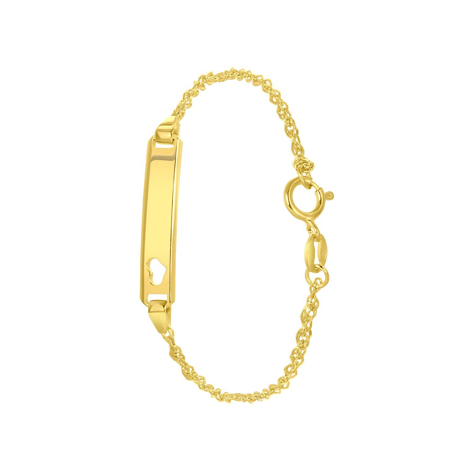 LUCARDI Armband mit Gravur Armband - 925 Silber - Gold - Kinder