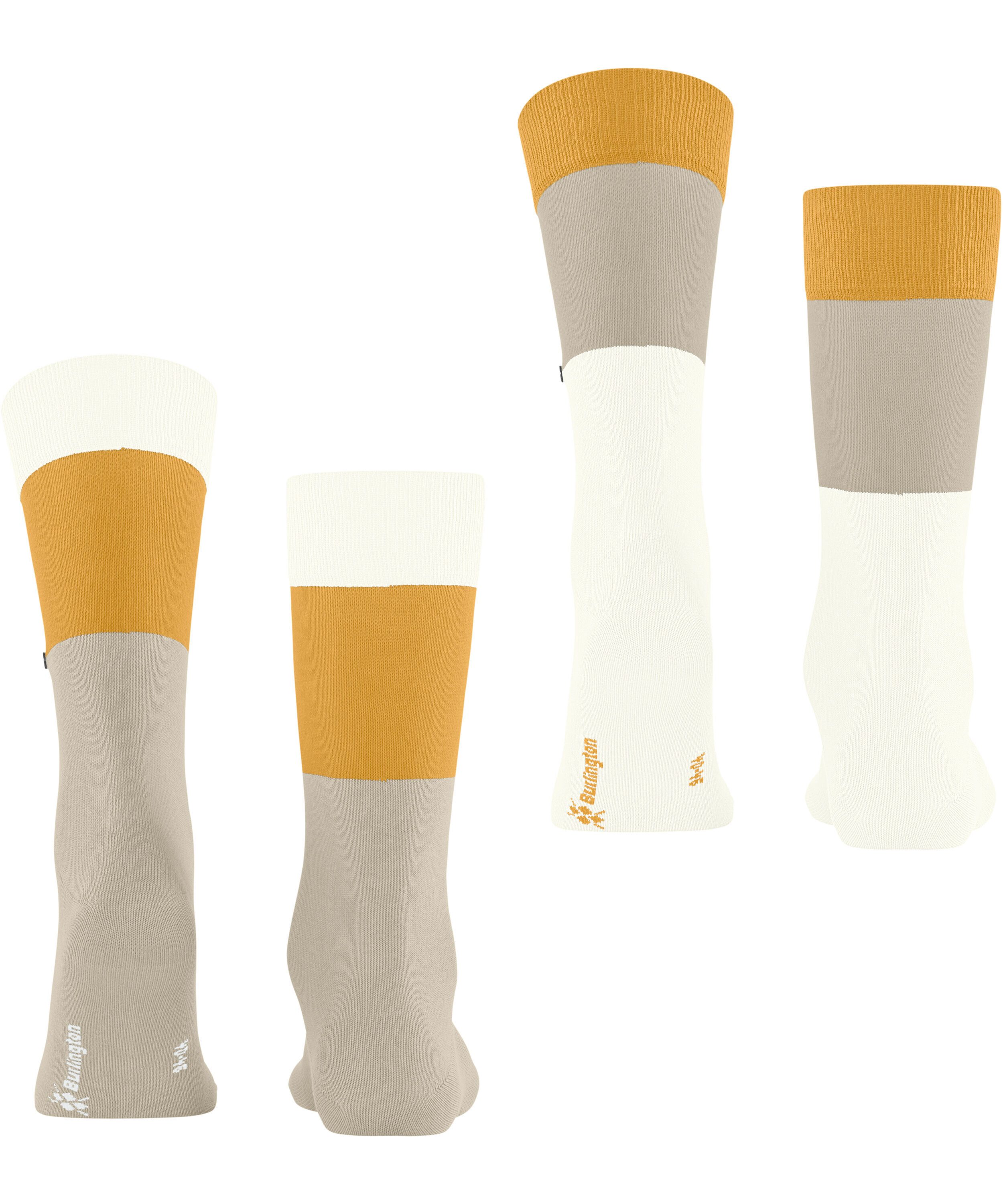 Burlington Socken Magic Mismatch 2-Pack Socken (2-Paar)