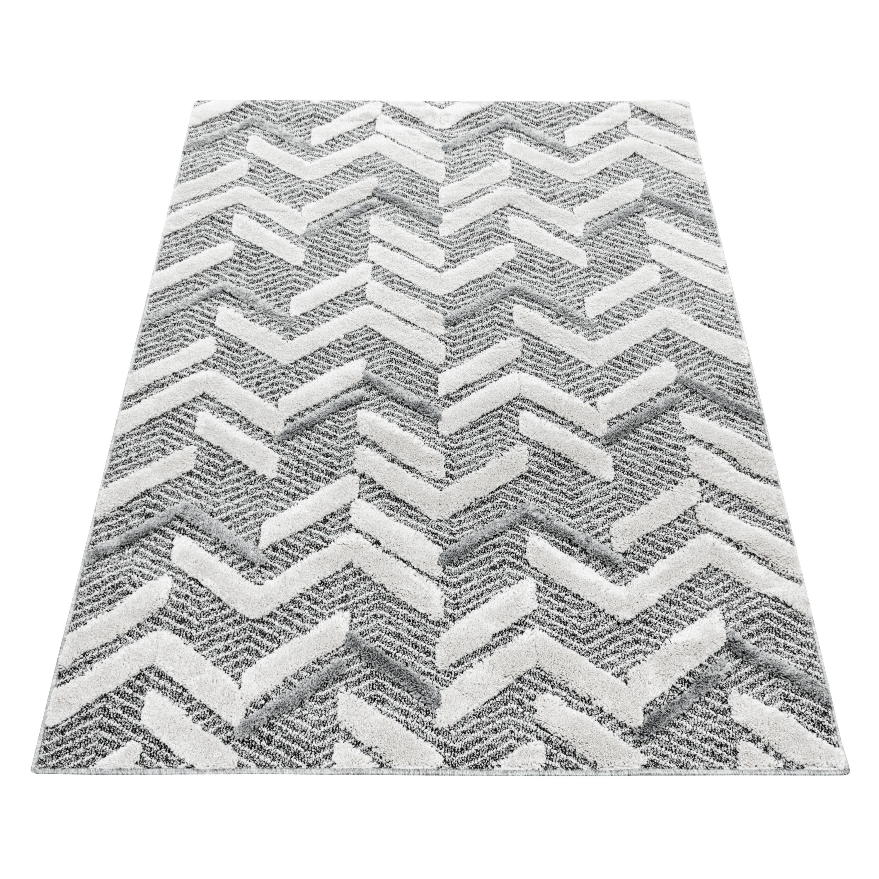 SIMPEX24 Teppich Berber Design, Rund, Höhe: günstig online kaufen