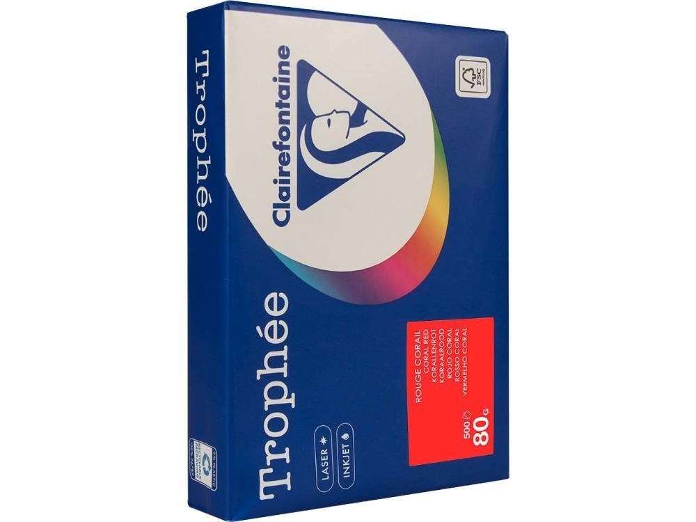 CLAIREFONTAINE Kopierpapier Clairfontaine Farbiges Kopierpapier 'Trophee' 80 g